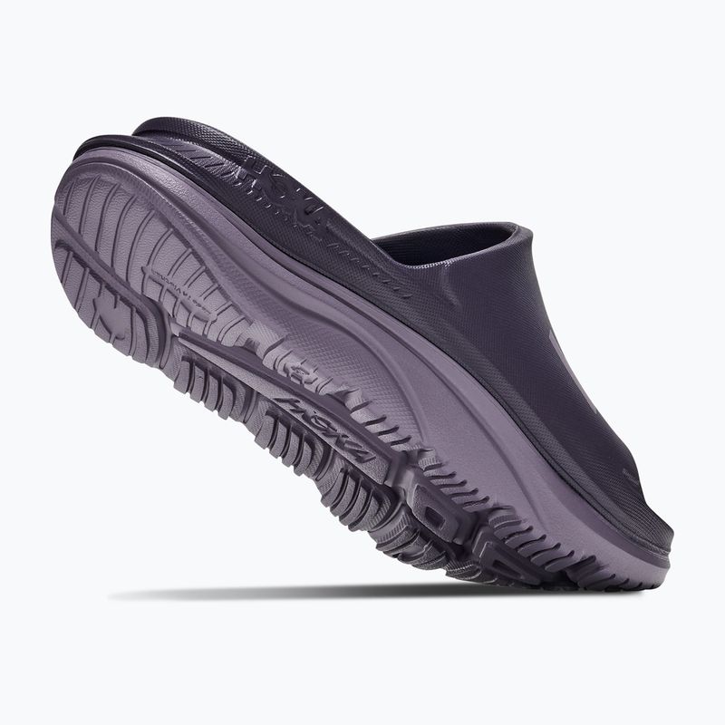 Slides HOKA Ora Athletic squid ink/purple fog 5