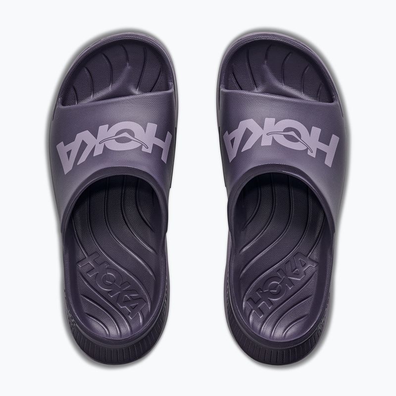 Slides HOKA Ora Athletic squid ink/purple fog 8