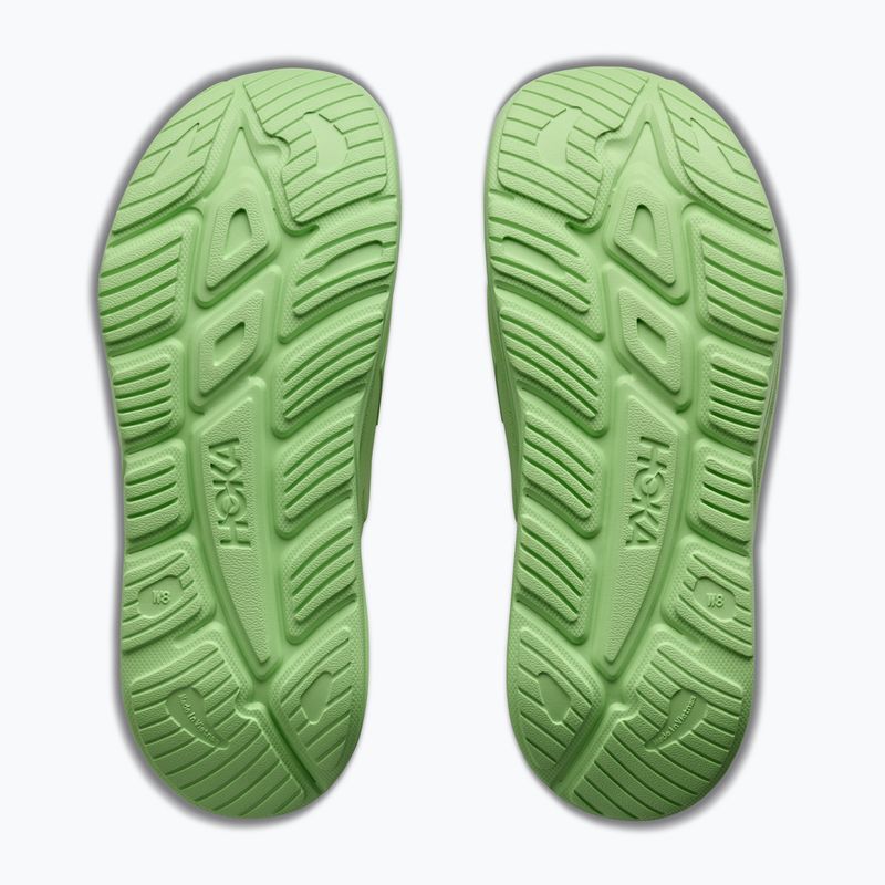 Slides HOKA Ora Athletic tart apple/skyward blue 6