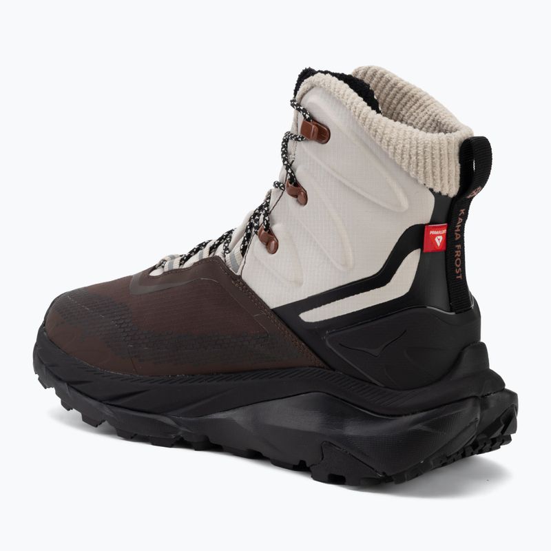 Men's trekking boots HOKA Kaha 2 Frost GTX river rock grey/black 3