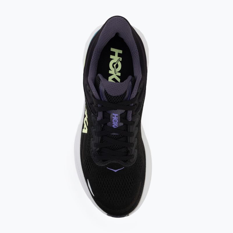 Men's running shoes HOKA Bondi 9 black/neon yuzu 5
