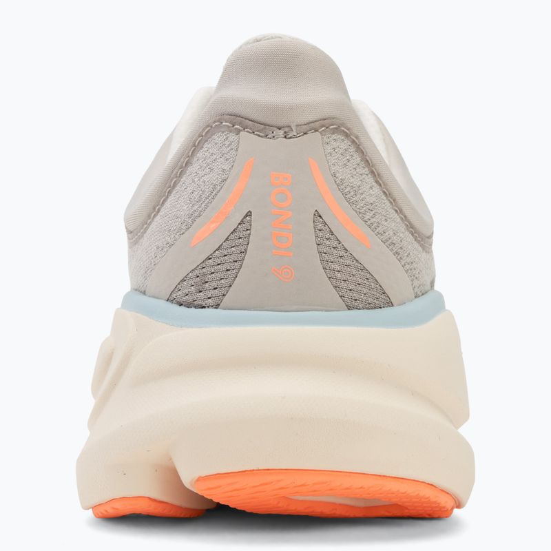Women's running shoes HOKA Bondi 9 Wide river rock grey/mineral ore 6