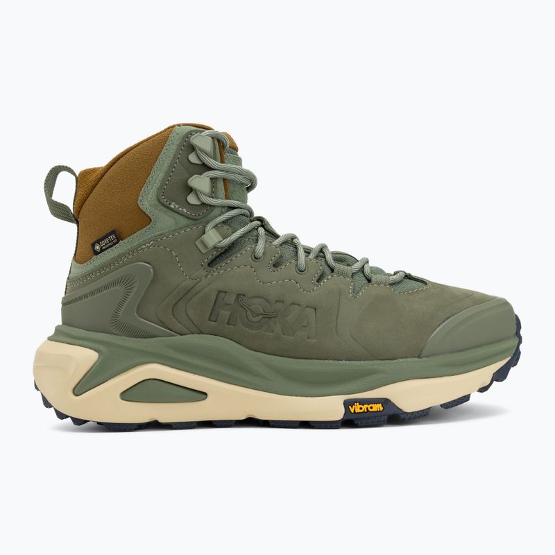 Men's hiking boots Hoka Kaha 3 GTX nettle leaf/barley flour 2