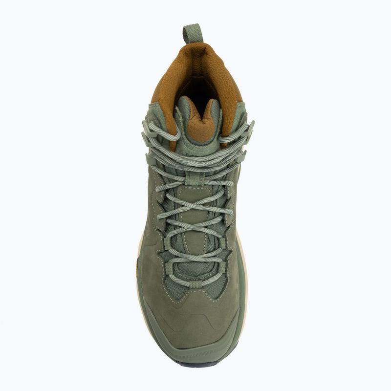 Men's hiking boots Hoka Kaha 3 GTX nettle leaf/barley flour 5