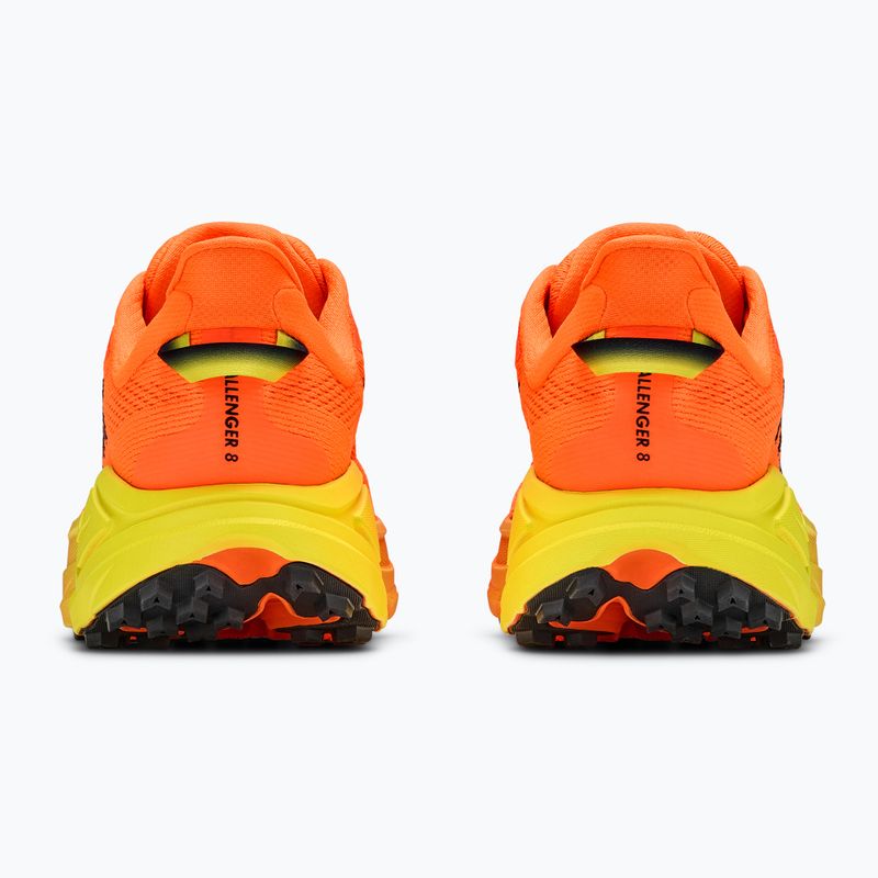 Men's running shoes HOKA Challenger 8 neon tangerine/hoka citrus 4
