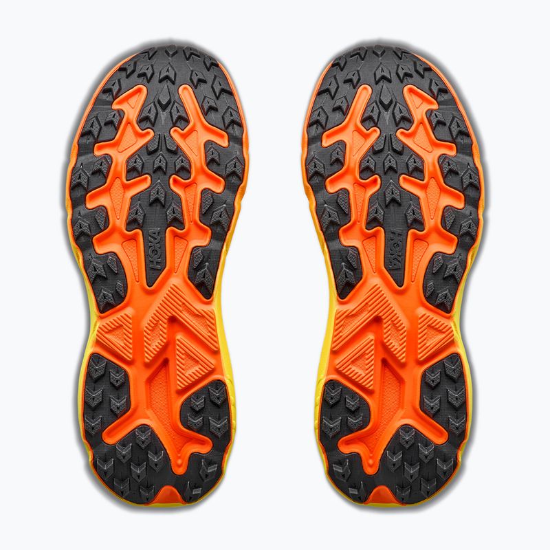 Men's running shoes HOKA Challenger 8 neon tangerine/hoka citrus 6