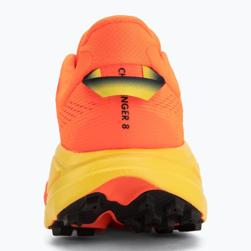 Men's running shoes HOKA Challenger 8 neon tangerine/hoka citrus 6