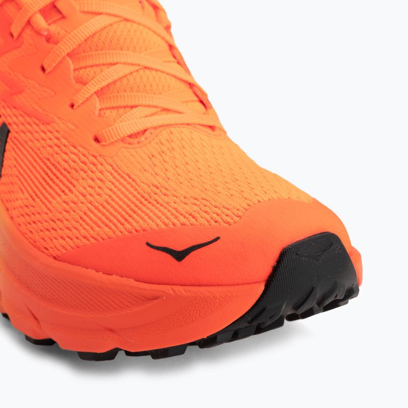 Men's running shoes HOKA Challenger 8 neon tangerine/hoka citrus 7