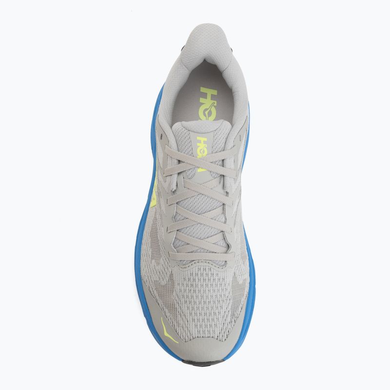 Men's running shoes HOKA Challenger 8 stardust/virtual blue 5