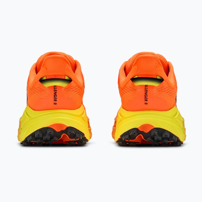 Men's running shoes HOKA Challenger 8 Wide neon tangerine/hoka citrus 4