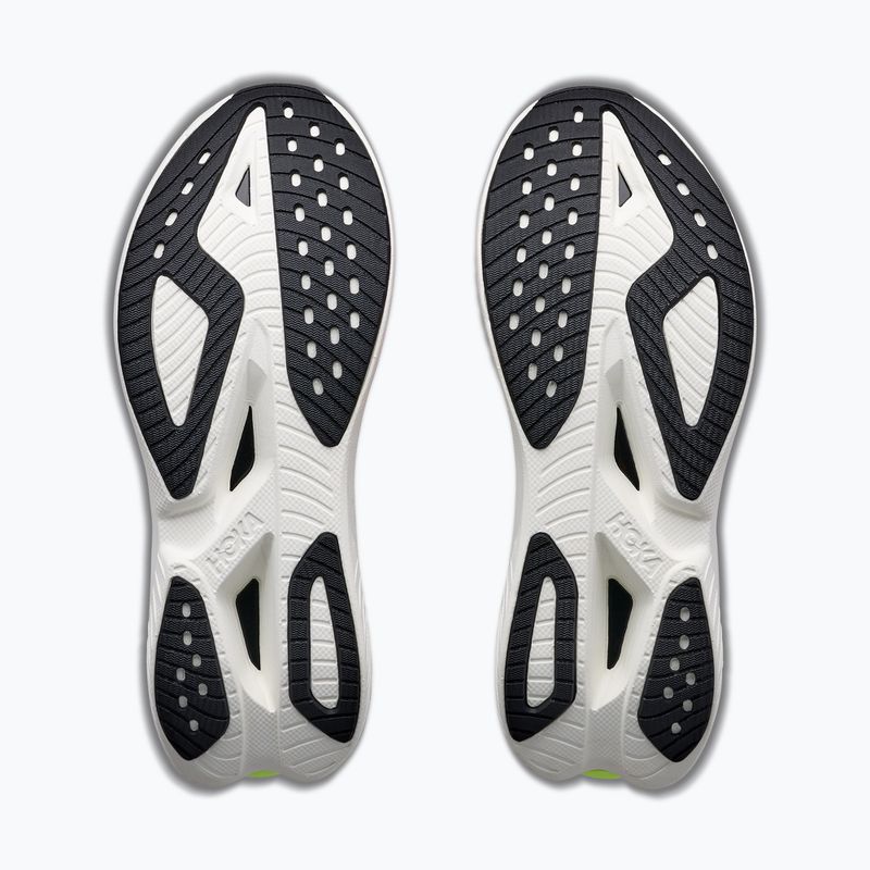 Men's running shoes HOKA Mach X 3 black/neon nebula 7