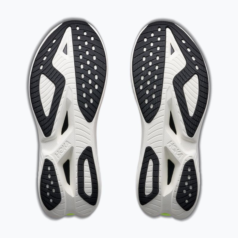 Women's running shoes HOKA Mach X 3 black/neon nebula 7