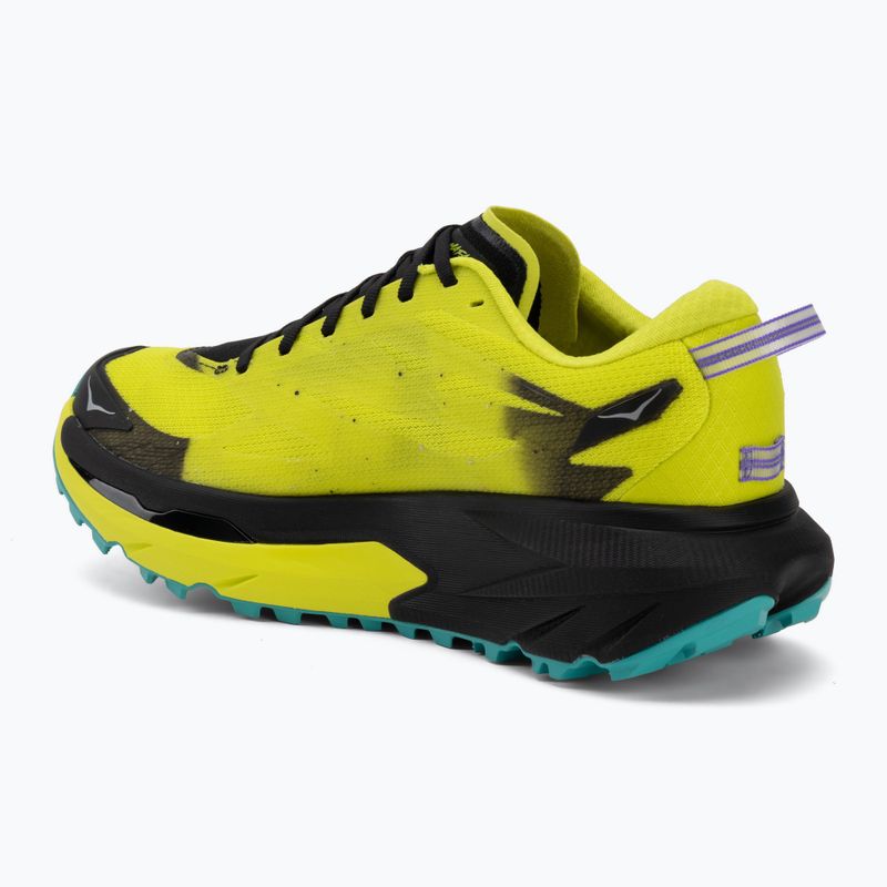 Men's running shoes HOKA Mafate 5 black/hoka citrus 3