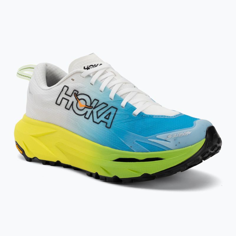 Men's running shoes HOKA Mafate 5 frost/hoka citrus