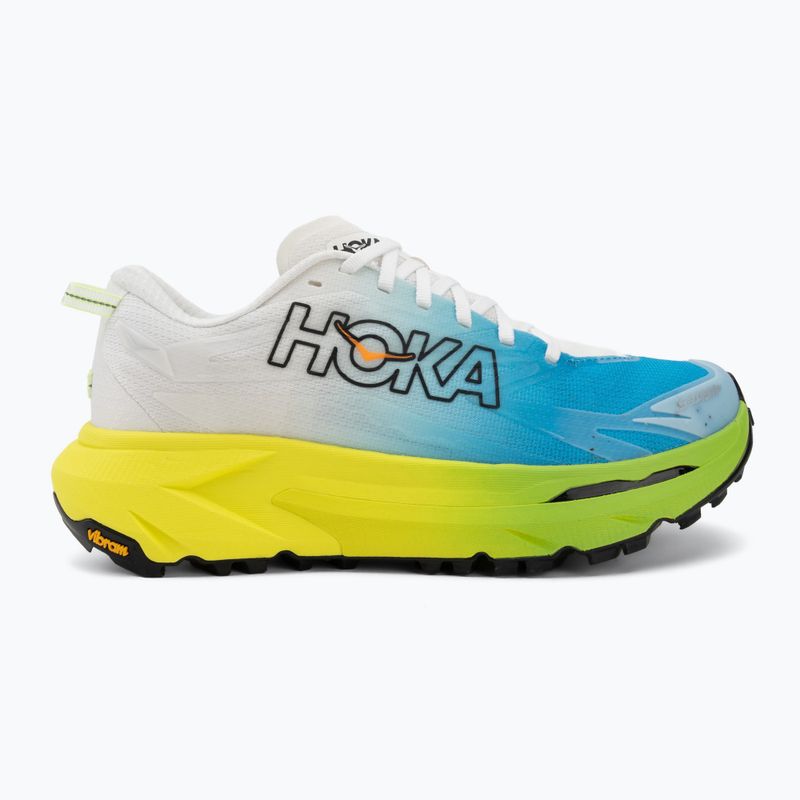 Men's running shoes HOKA Mafate 5 frost/hoka citrus 2