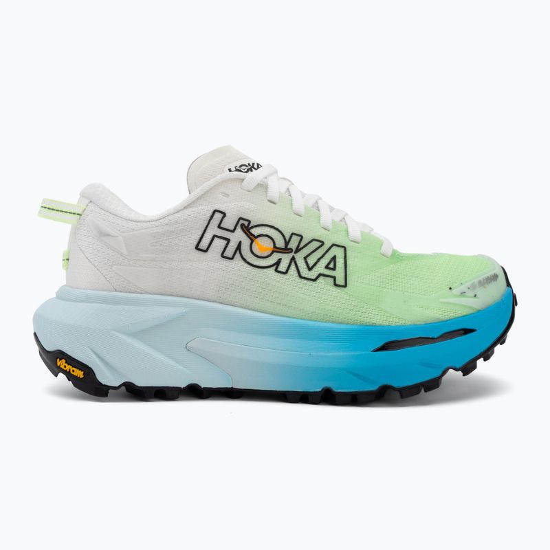 Women's running shoes HOKA Mafate 5 frost/tart apple 2