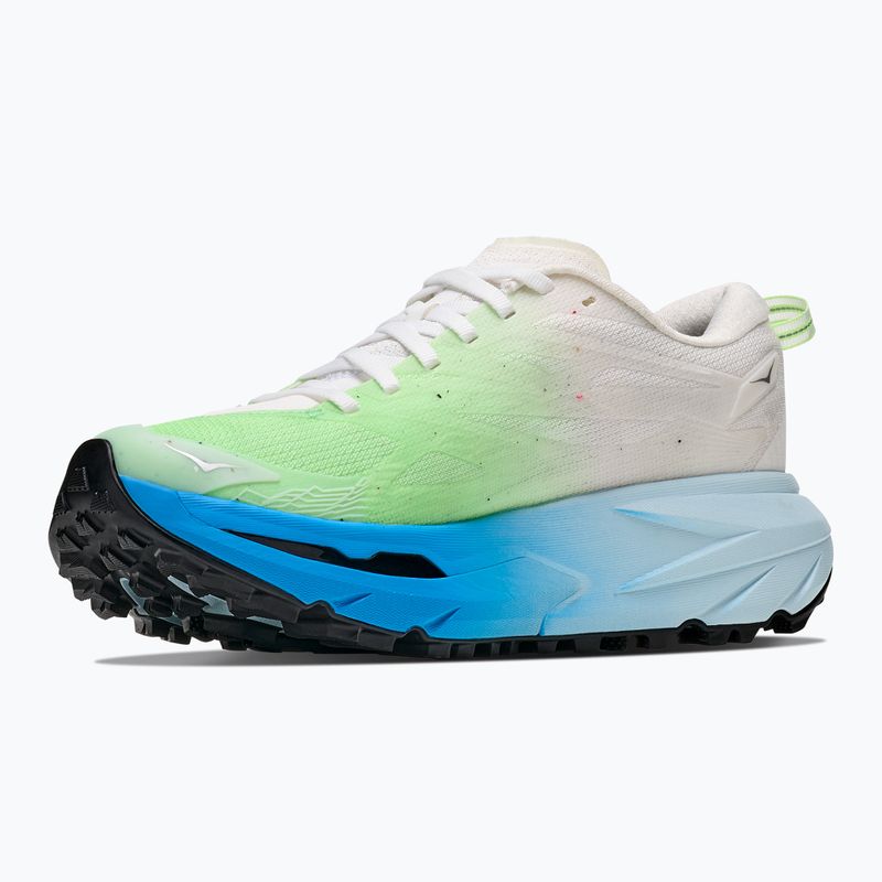 Women's running shoes HOKA Mafate 5 frost/tart apple 4