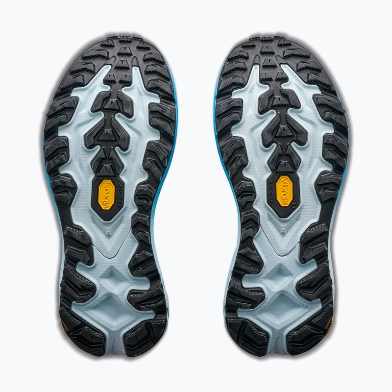 Women's running shoes HOKA Mafate 5 frost/tart apple 7