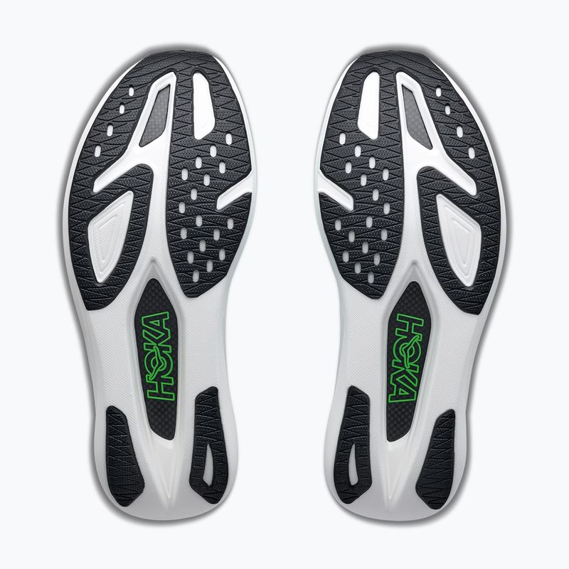 Running shoes HOKA Rocket X 3 frost/electric lime 7