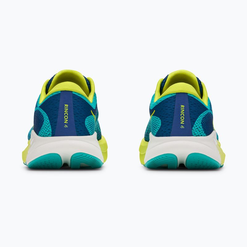 Children's running shoes HOKA Rincon 4 electric aqua/neon hoka citrus 6