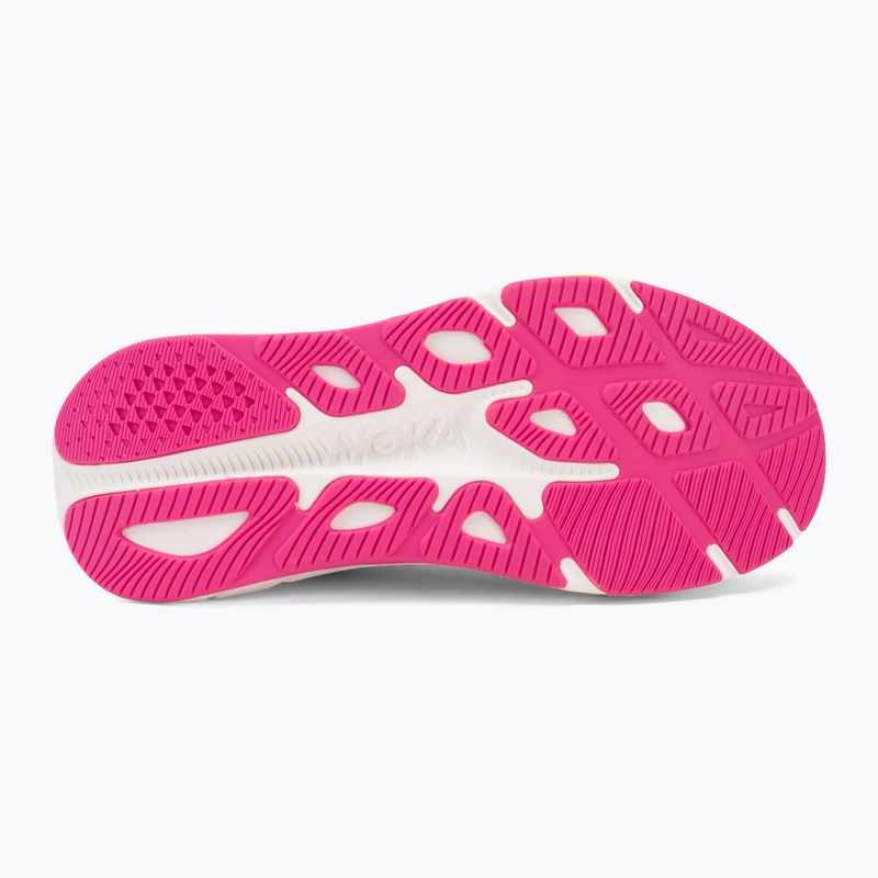 Children's running shoes HOKA Rincon 4 fuchsia/fuchsia 4