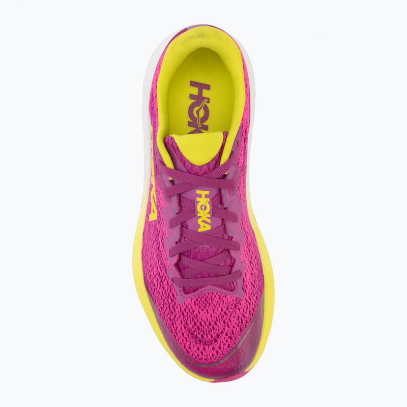 Children's running shoes HOKA Rincon 4 fuchsia/fuchsia 5