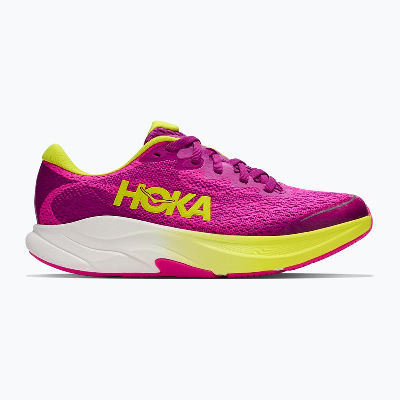 Children's running shoes HOKA Rincon 4 fuchsia/fuchsia 2