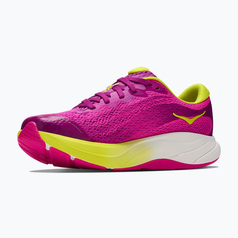 Children's running shoes HOKA Rincon 4 fuchsia/fuchsia 4