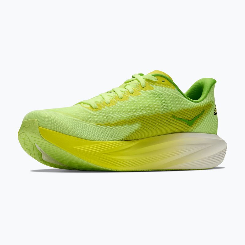 Men's running shoes HOKA Mach 7 neon yuzu/hoka citrus 4