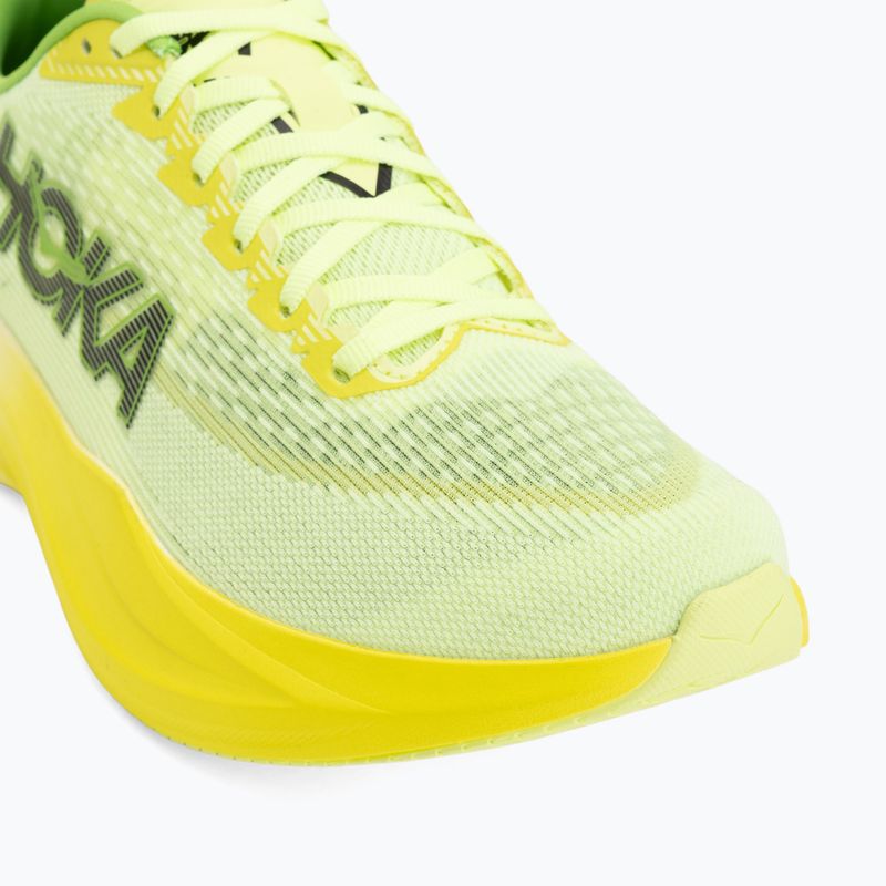 Men's running shoes HOKA Mach 7 neon yuzu/hoka citrus 7