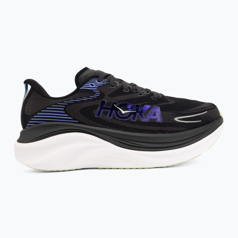 Men's running shoes HOKA Skyward X 2 carbon black/neon nebula 2
