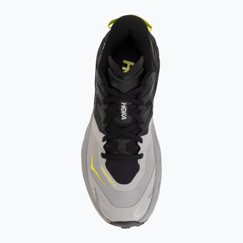 Men's running shoes HOKA Speedgoat 7 black/stellar grey 5