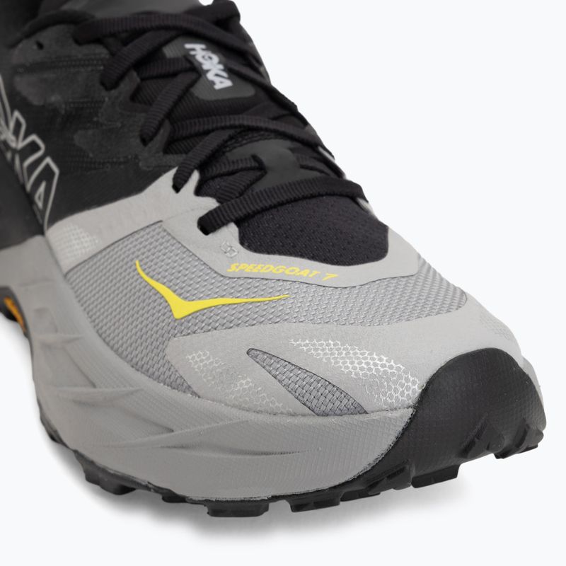 Men's running shoes HOKA Speedgoat 7 black/stellar grey 7