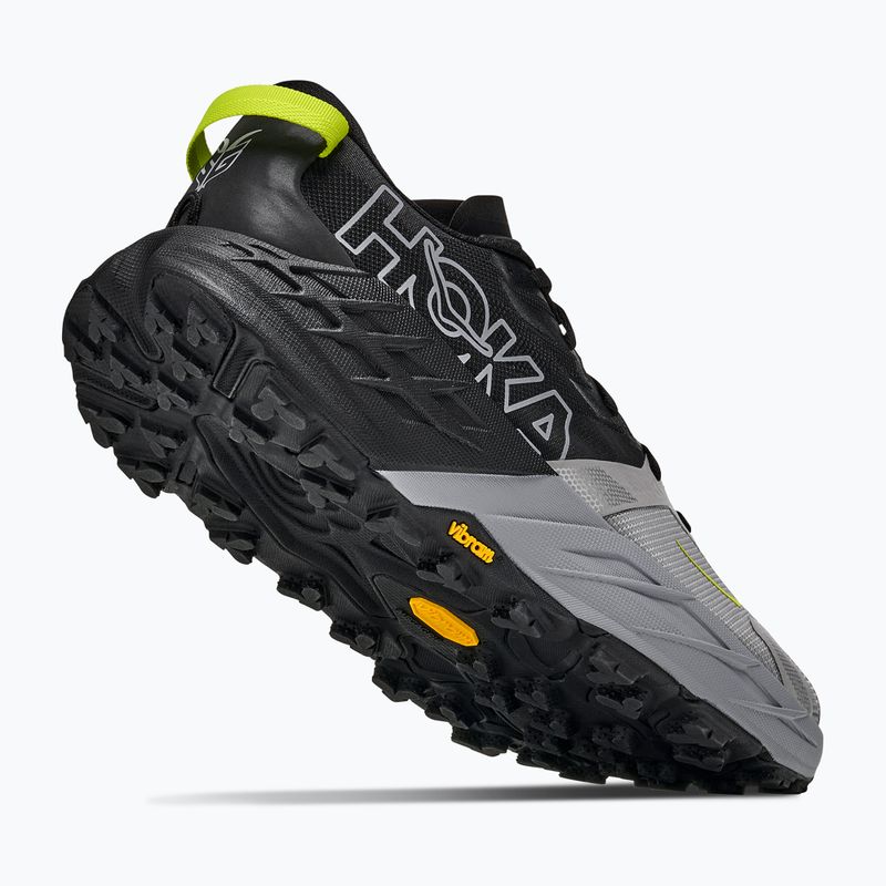 Men's running shoes HOKA Speedgoat 7 black/stellar grey 5