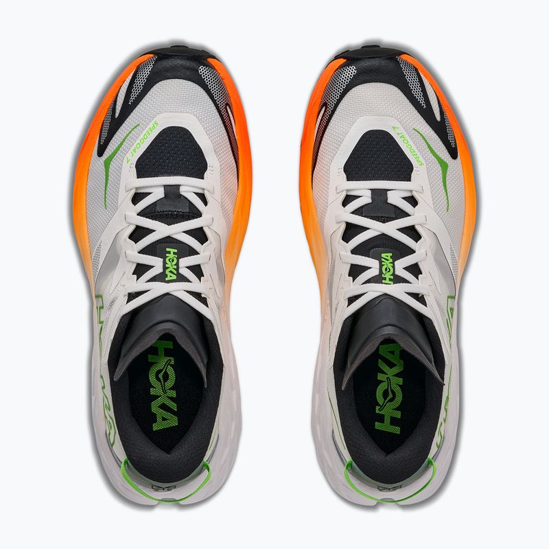 Men's running shoes HOKA Speedgoat 7 frost/neon tangerine 8