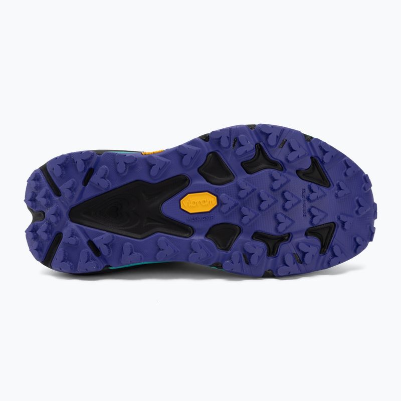 Women's running shoes HOKA Speedgoat 7 black/electric aqua 4