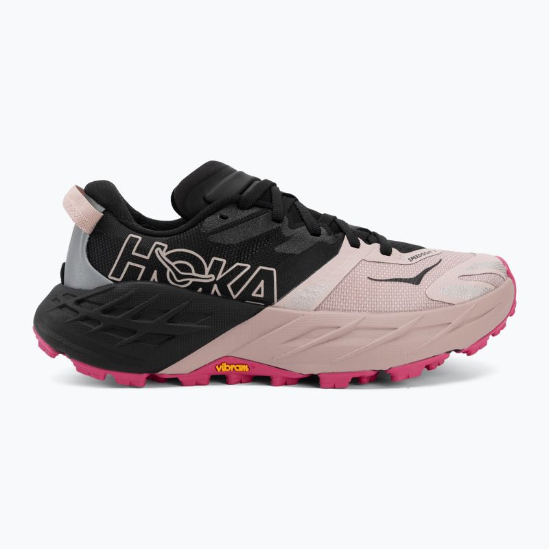 Women's running shoes HOKA Speedgoat 7 black/pink opal 2