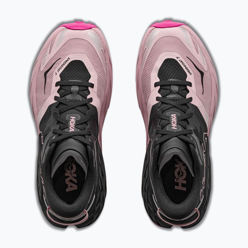 Women's running shoes HOKA Speedgoat 7 black/pink opal 8