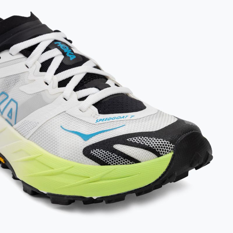 Women's running shoes HOKA Speedgoat 7 frost/neon yuzu 7