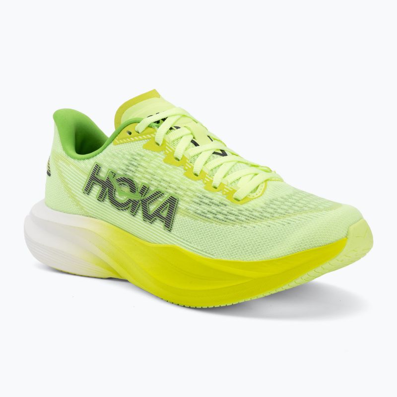 Women's running shoes HOKA Mach 7 neon yuzu/hoka citrus