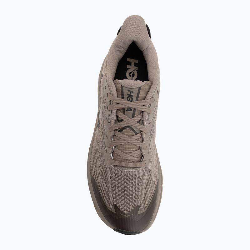 Men's running shoes HOKA Challenger 8 GTX pebble grey/boulder grey 5