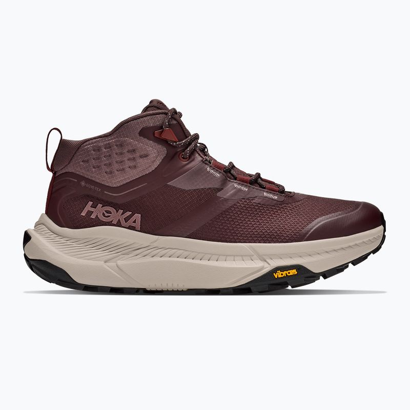 Men's trekking boots HOKA Transport Hike GTX deep mauve/smoky quartz 2