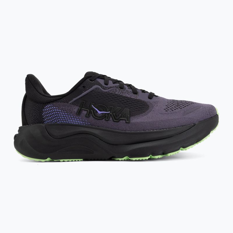 Men's running shoes HOKA Arahi 9 black/squid ink 2