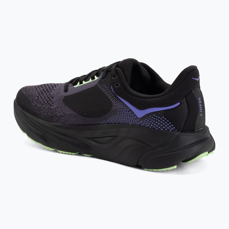 Men's running shoes HOKA Arahi 9 black/squid ink 3