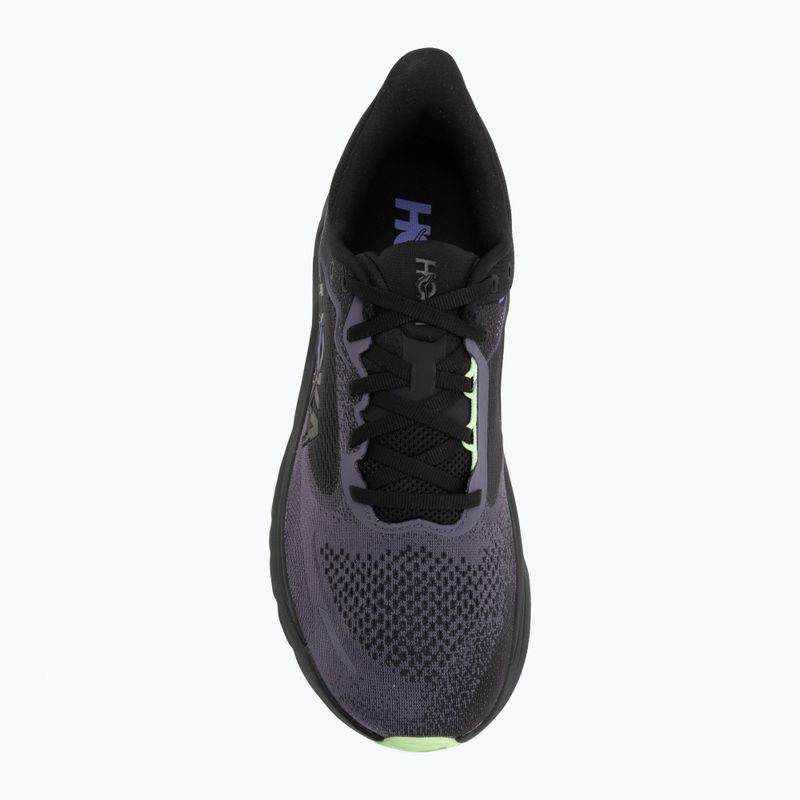 Men's running shoes HOKA Arahi 9 black/squid ink 5