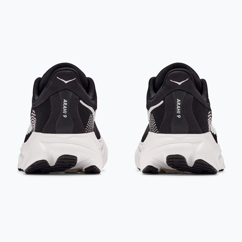 Men's running shoes HOKA Arahi 9 black/white 4