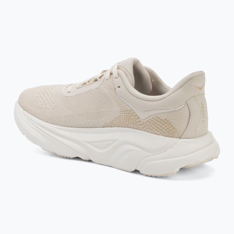 Women's running shoes HOKA Arahi 9 alabaster/oat milk 3