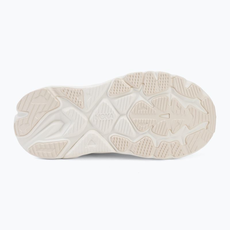 Women's running shoes HOKA Arahi 9 alabaster/oat milk 4