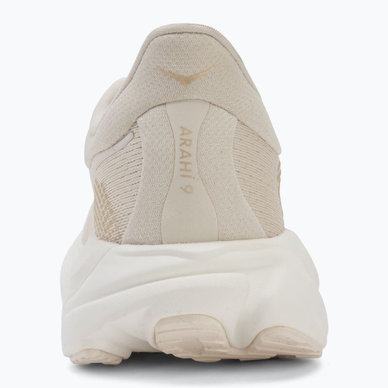 Women's running shoes HOKA Arahi 9 alabaster/oat milk 6