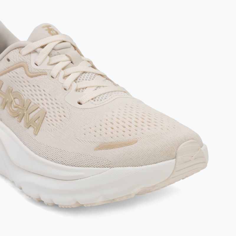 Women's running shoes HOKA Arahi 9 alabaster/oat milk 7